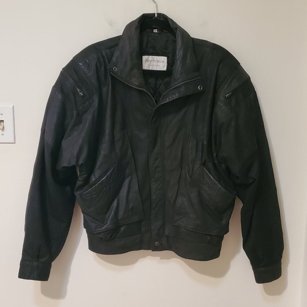 John & Sons California Vintage Leather Jacket